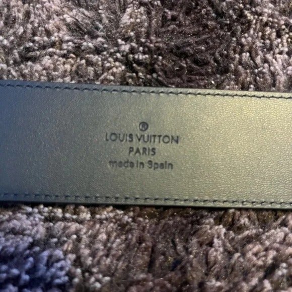 Loüis Vüitton Damier Graphite Belt Sz 95 - Picture 7 of 11